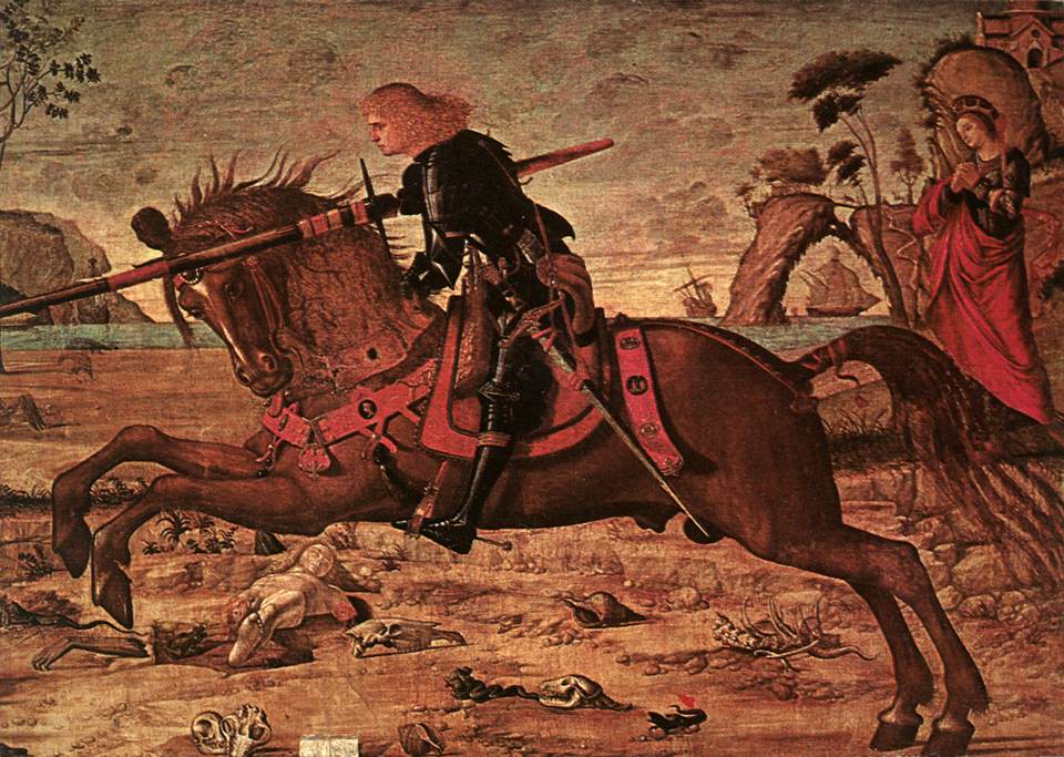 St George and the Dragon (detail)