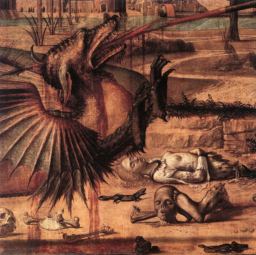 St George and the Dragon (detail)