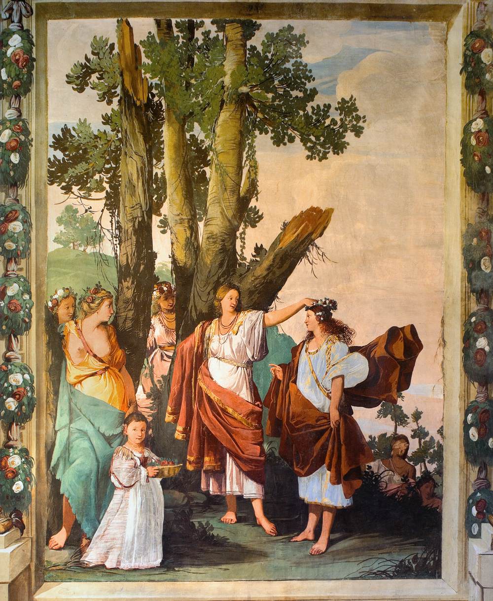 The Coronation of the Nymph Amaryllis, Winner of the Kissing Competition