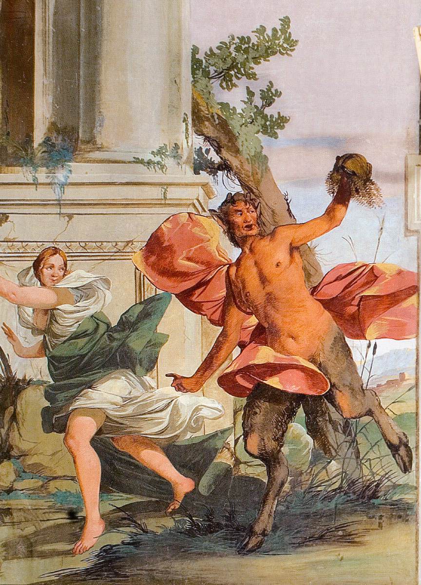 The Pursuit of Corsica by a Satyr