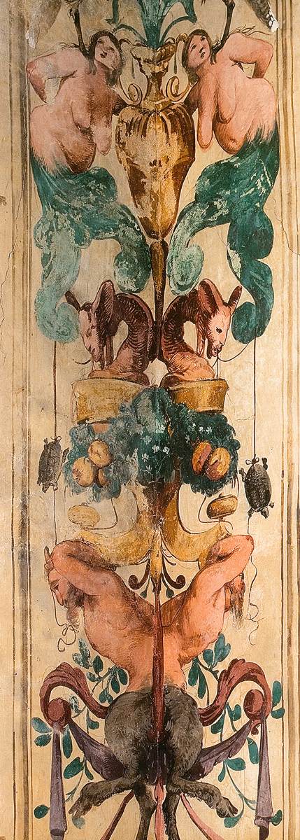 Corner candelabrum (detail)