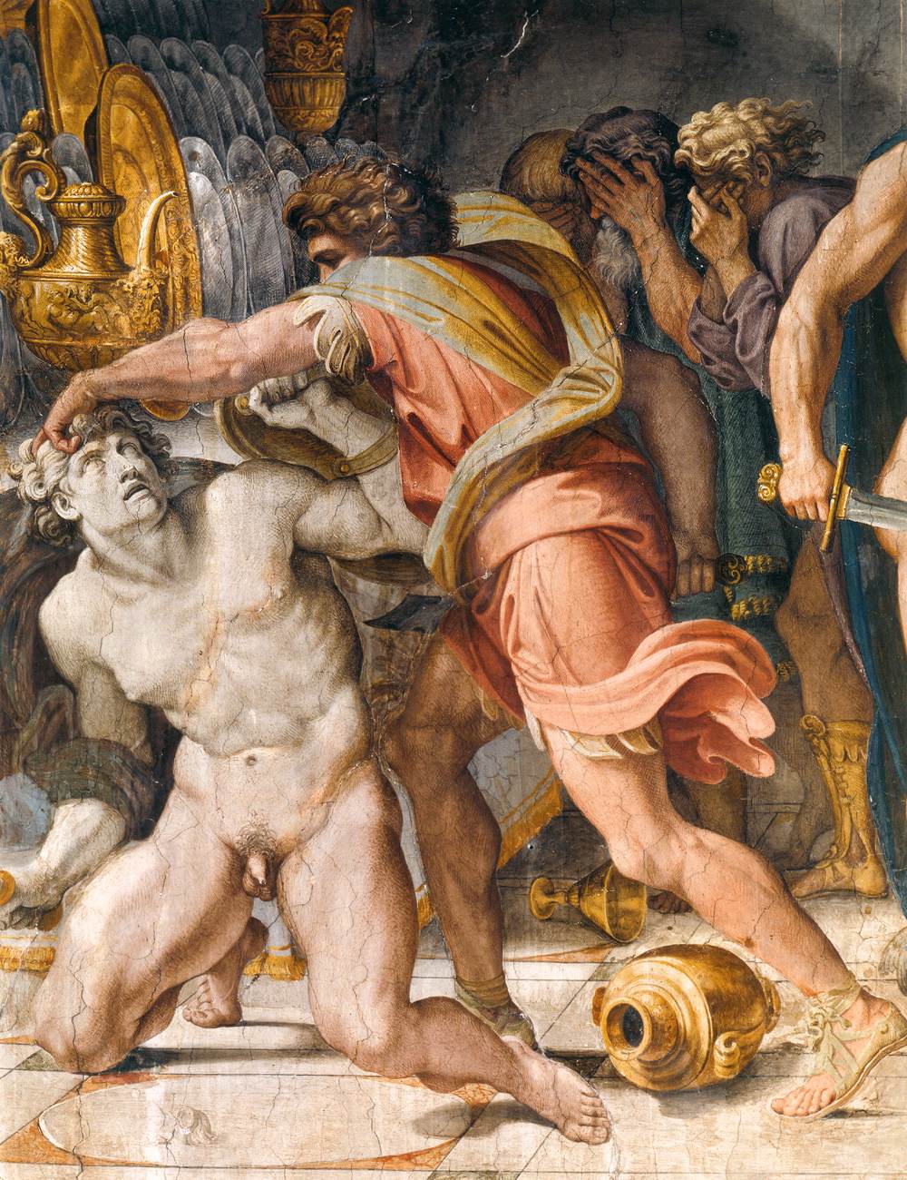 Perseus Fighting with Phineus (detail)