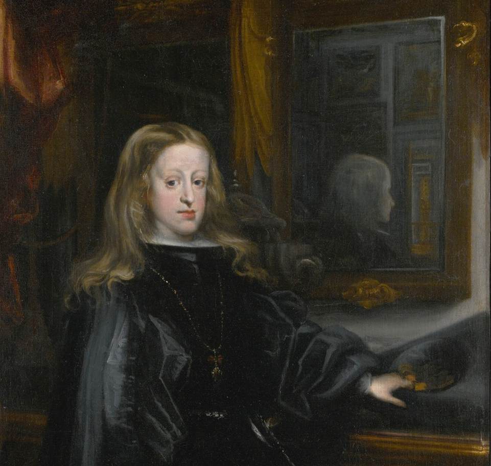 Portrait of Charles II (detail)