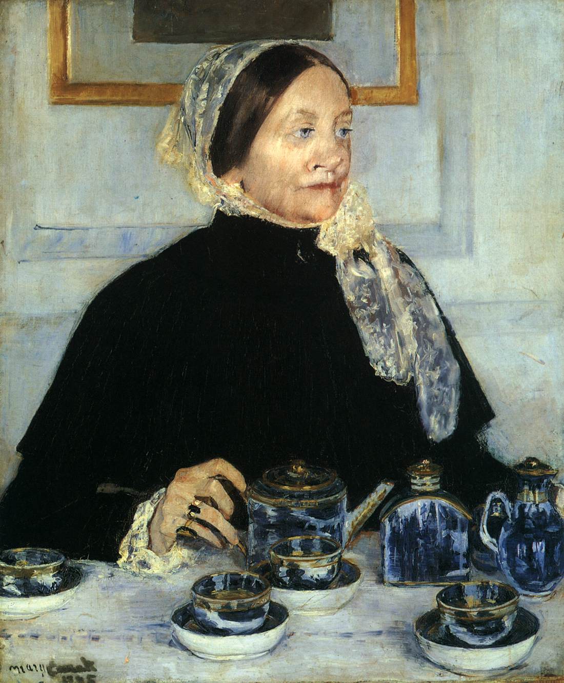 Lady at the Tea Table