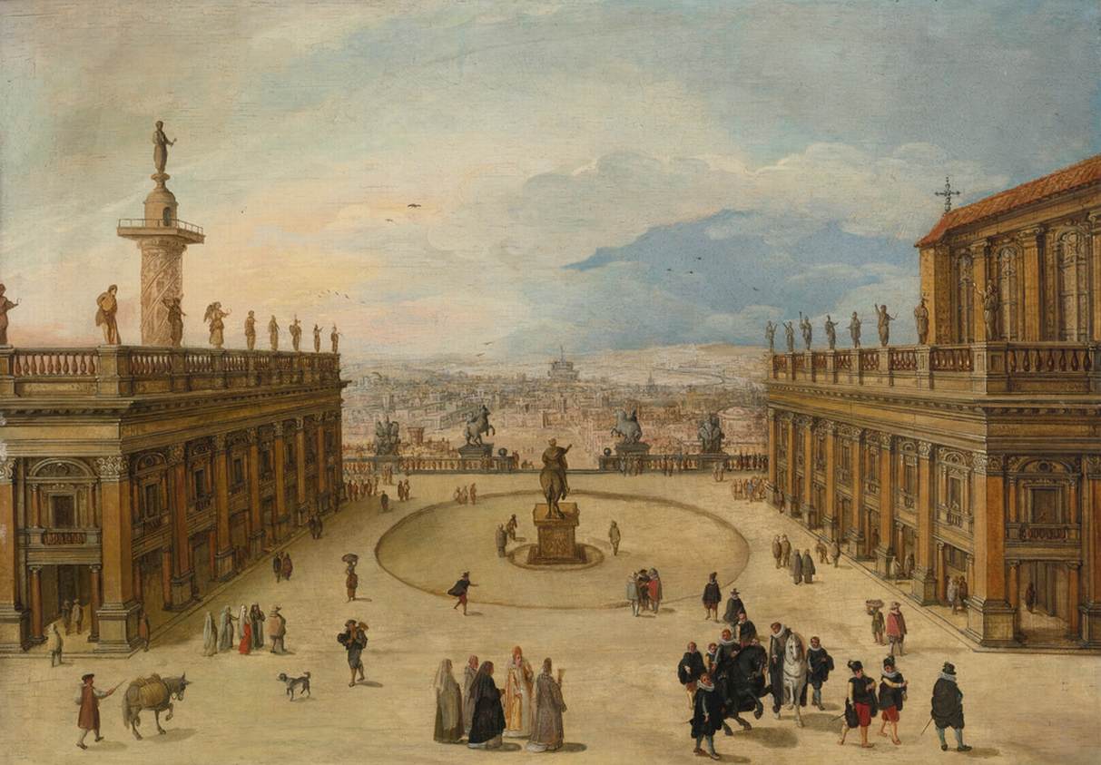 A View of the Campidoglio, Rome