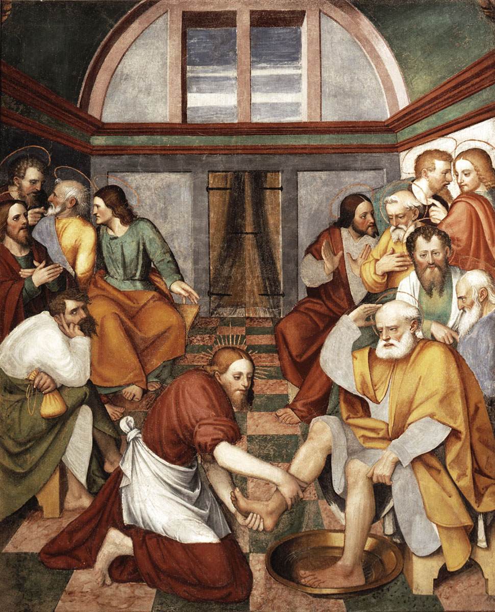 Christ Washing the Feet of the Disciples