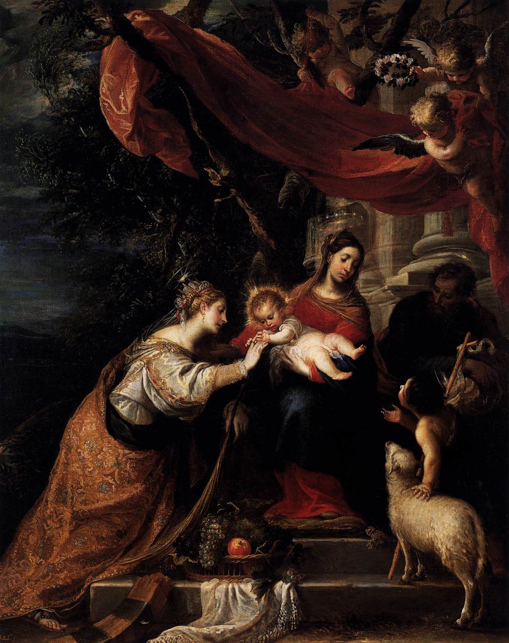 The Mystic Marriage of St Catherine