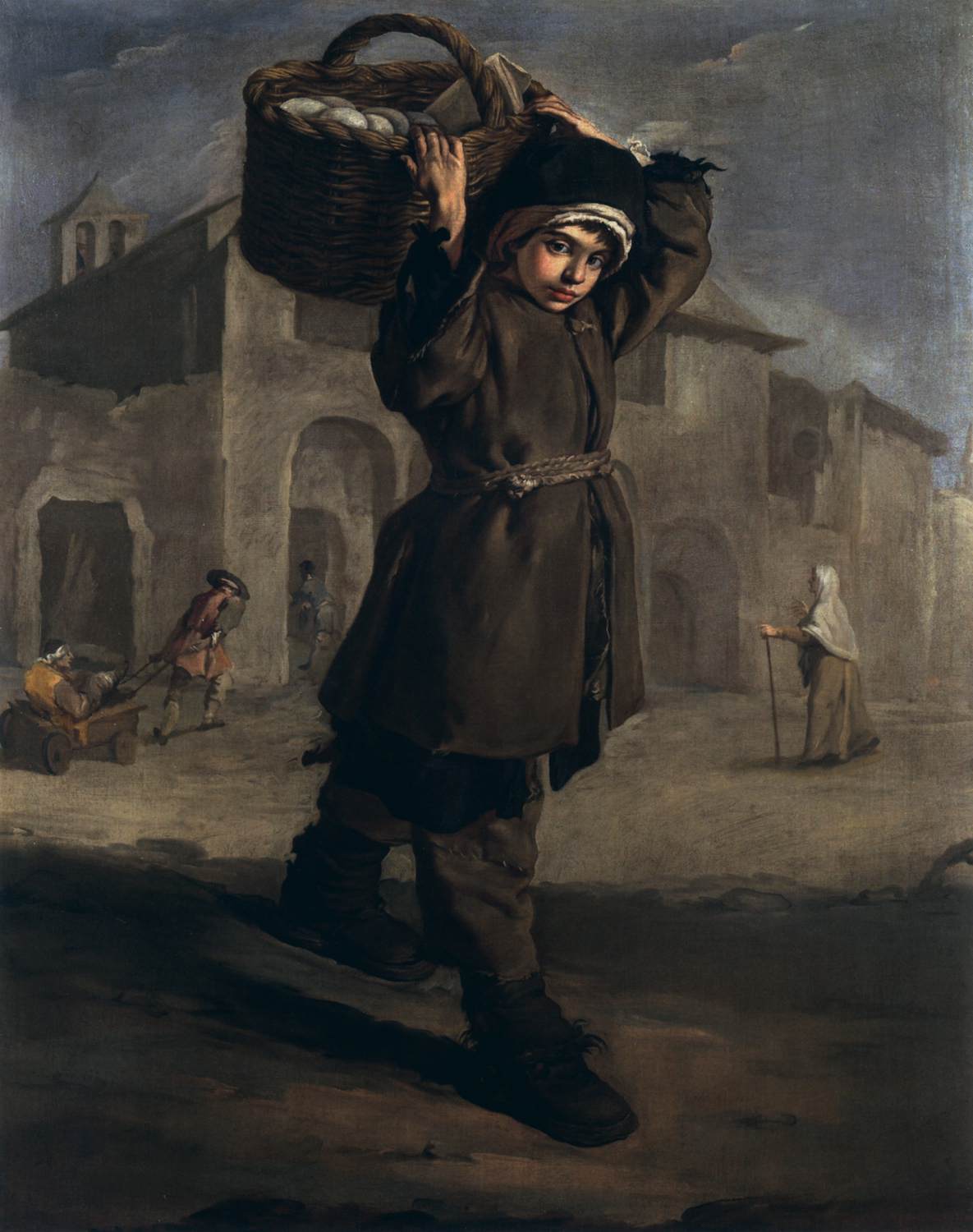 Boy with a Basket