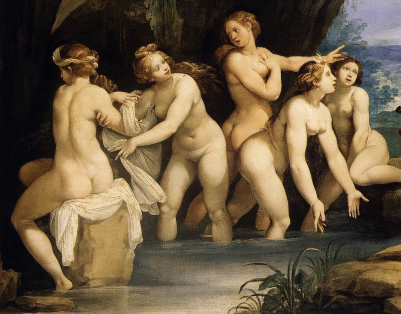 Diana and Actaeon (detail)