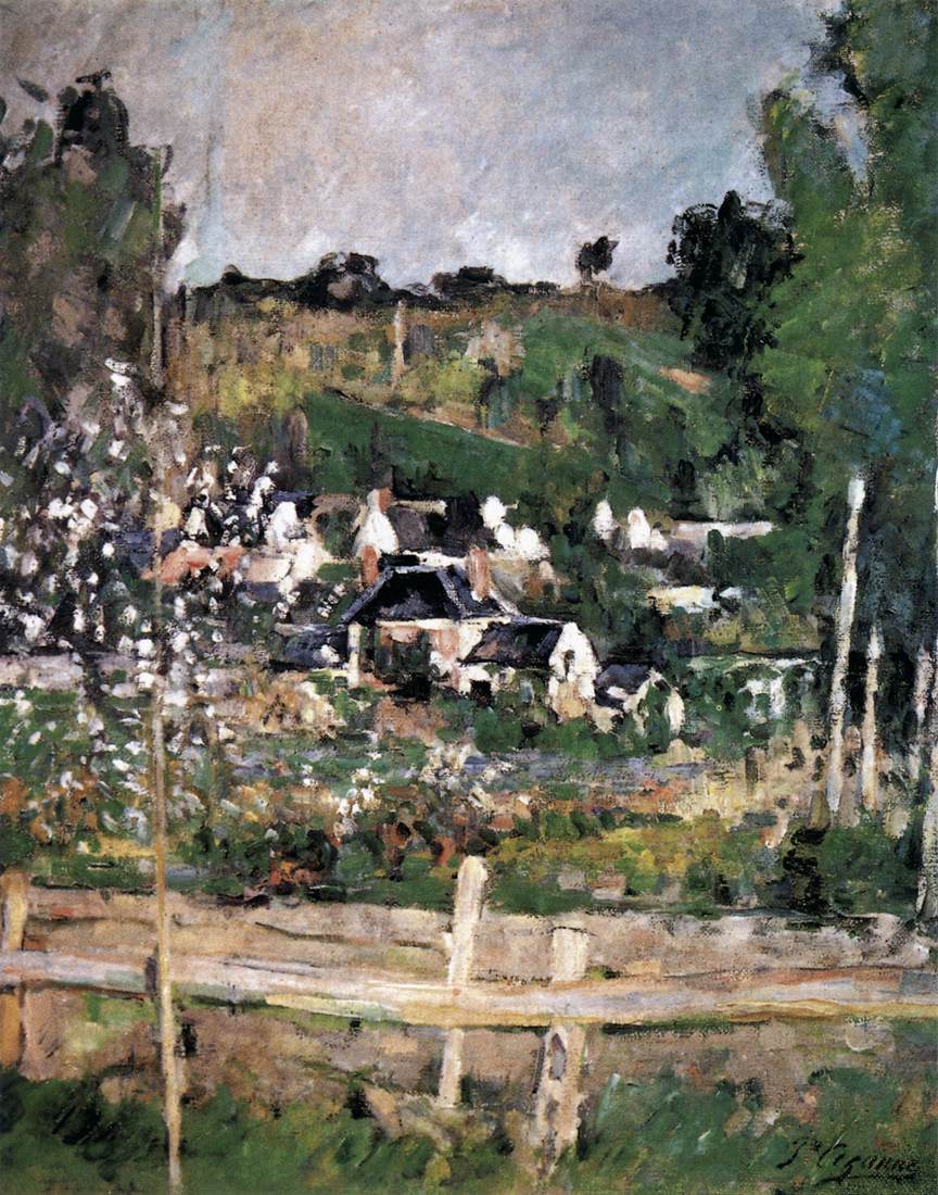 View of Auvers-sur-Oise (The Fence)