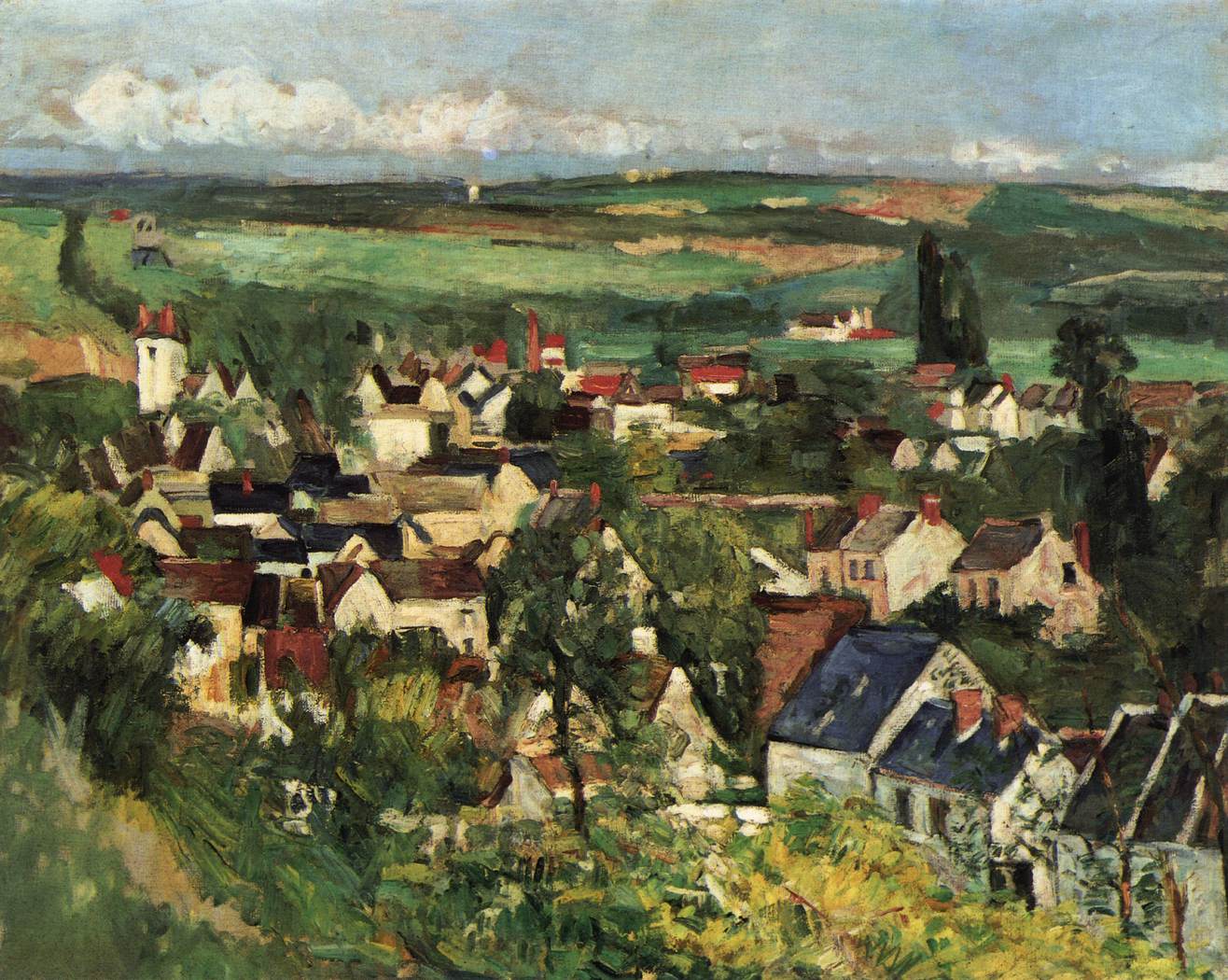 View of Auvers