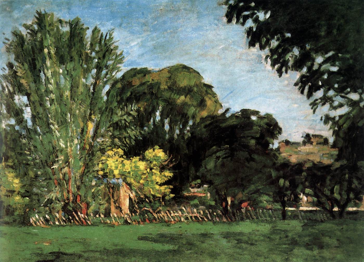 Trees in the Jas de Bouffan