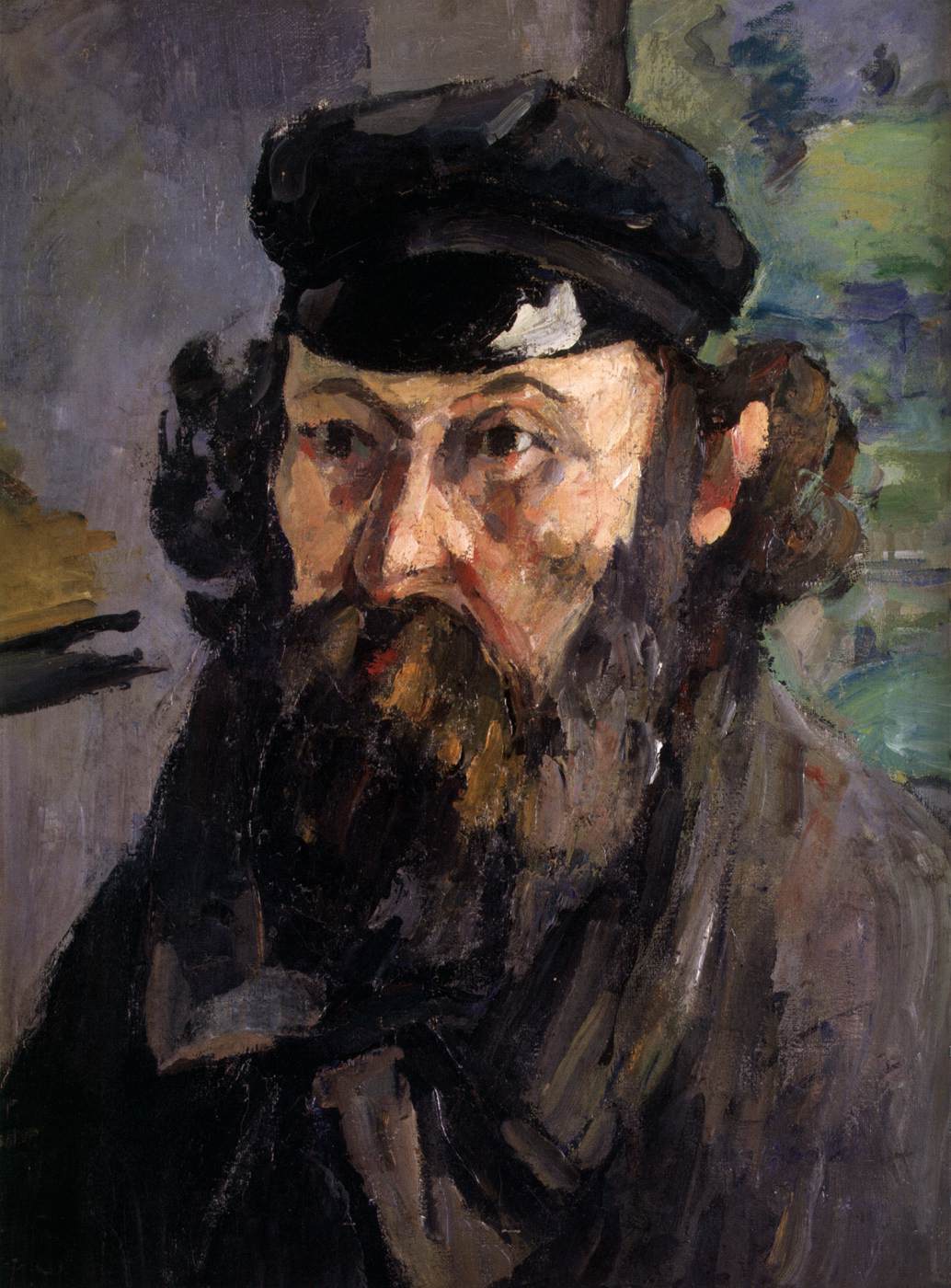 Self-Portrait in a Peaked Cap