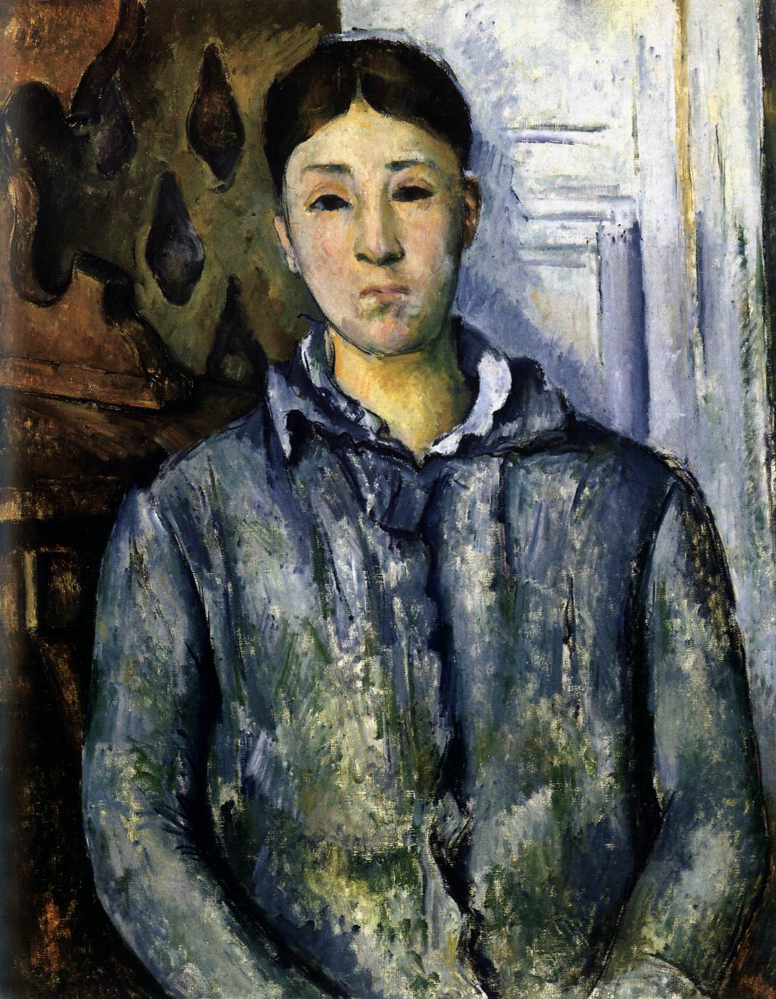 Madame Cézanne in Blue