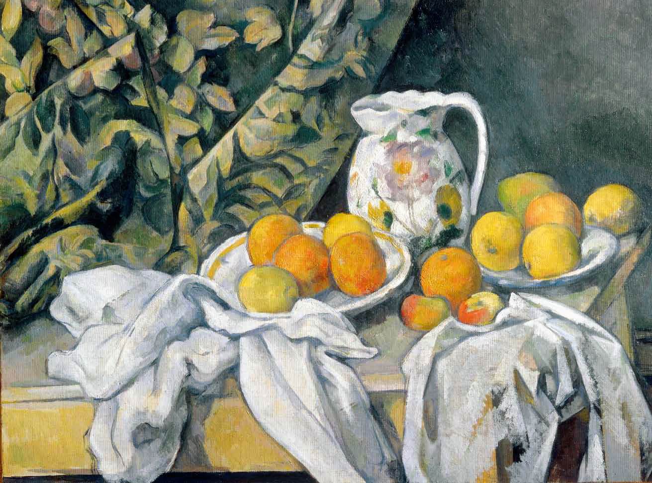 Still-Life with a Curtain