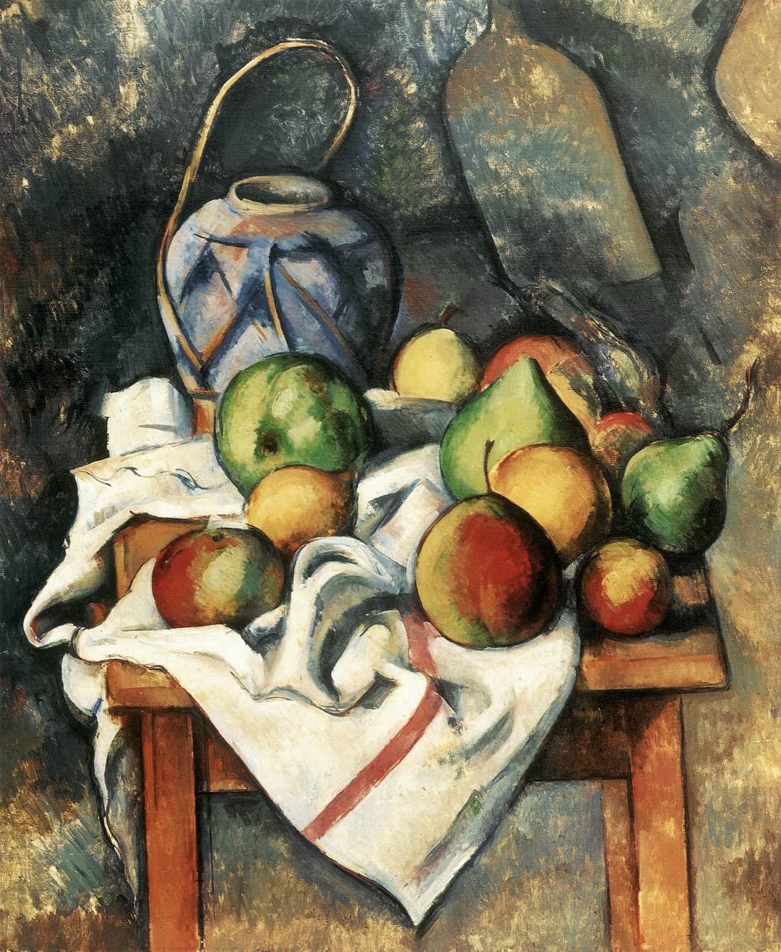 Ginger Jar and Fruit