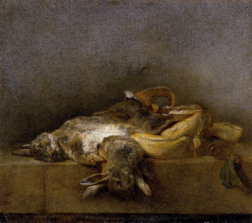 Still-Life with Two Rabbits