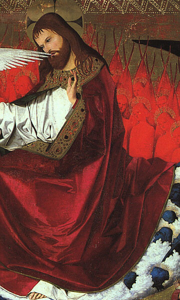 The Coronation of the Virgin (detail)
