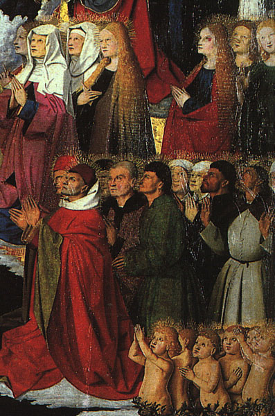 The Coronation of the Virgin (detail)