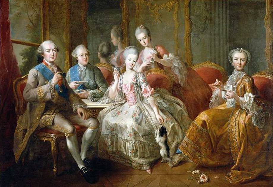 The Family of the Duc de Penthièvre ("La Tasse de Chocolat")