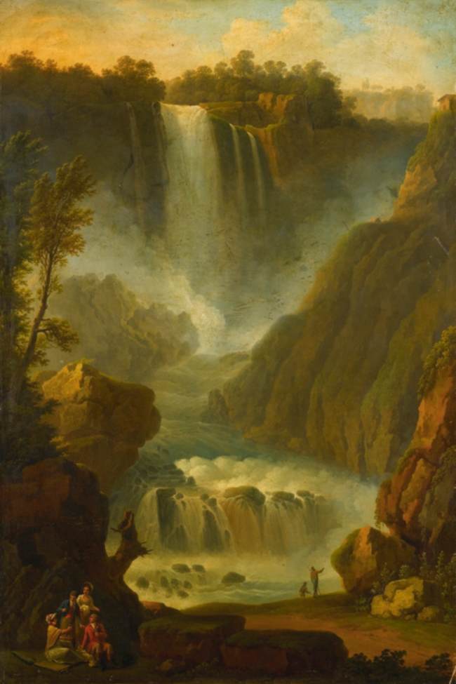 View of the Cascata delle Marmore