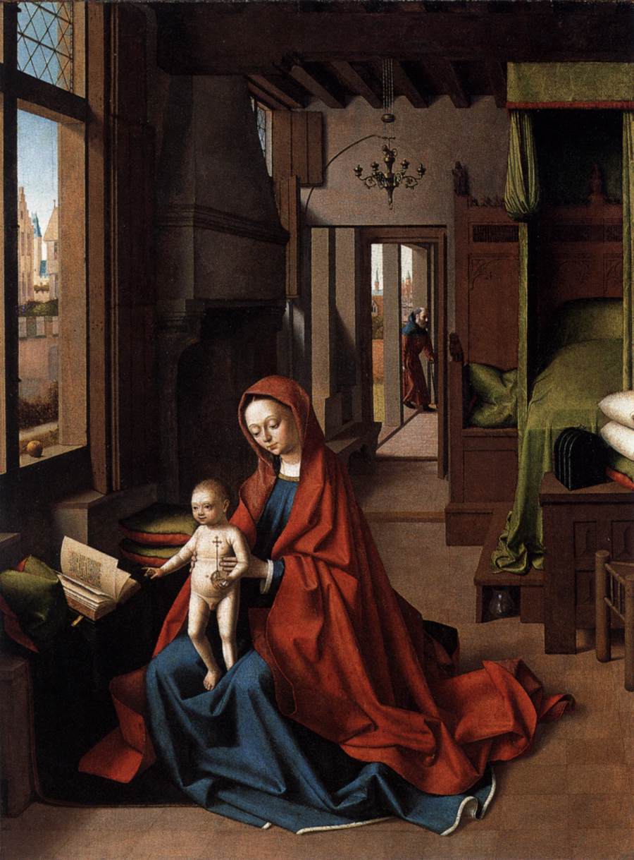 Virgin and Child in a Chamber