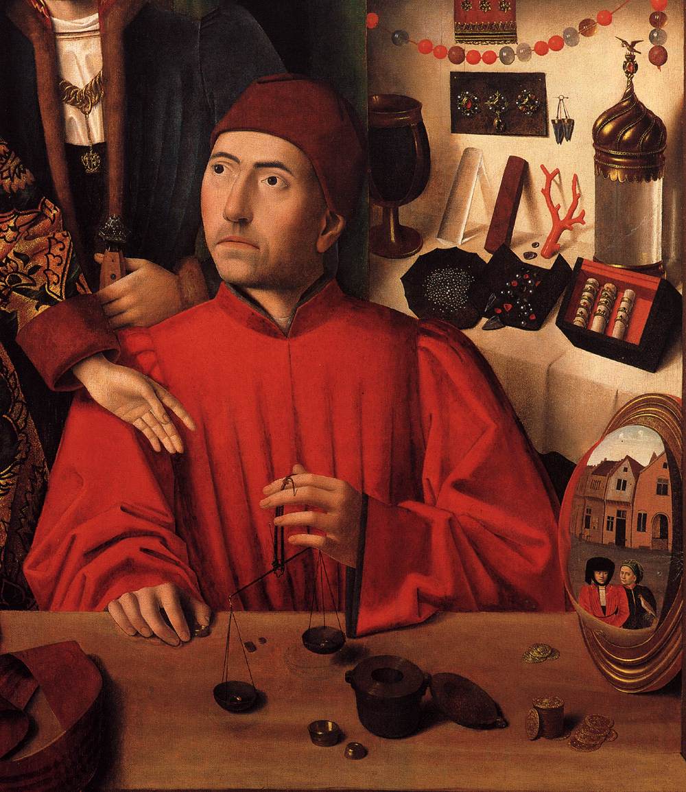 St Eligius in His Workshop