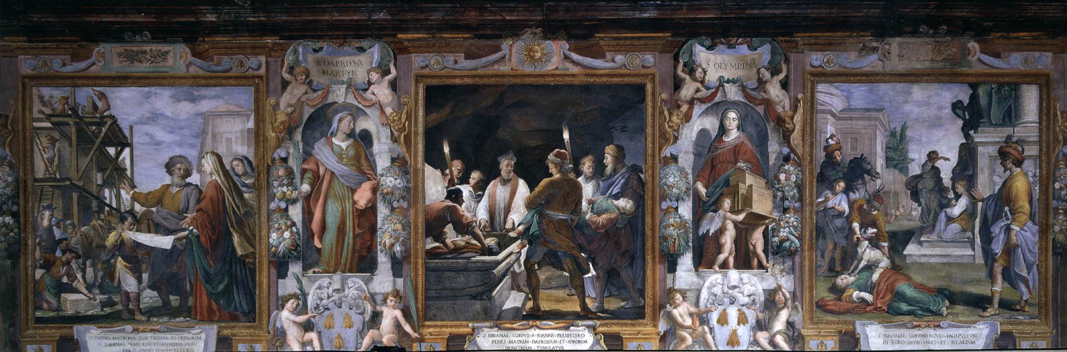 Scenes of Early Christian Female Martyrs