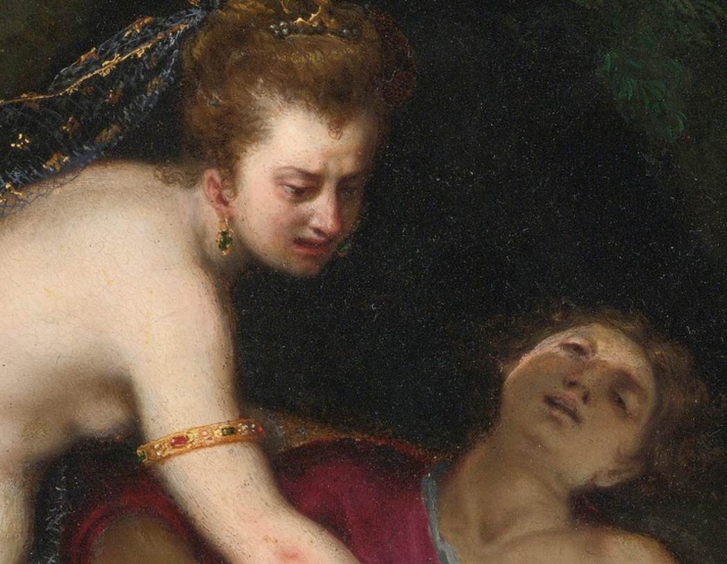 Venus and Adonis (detail)