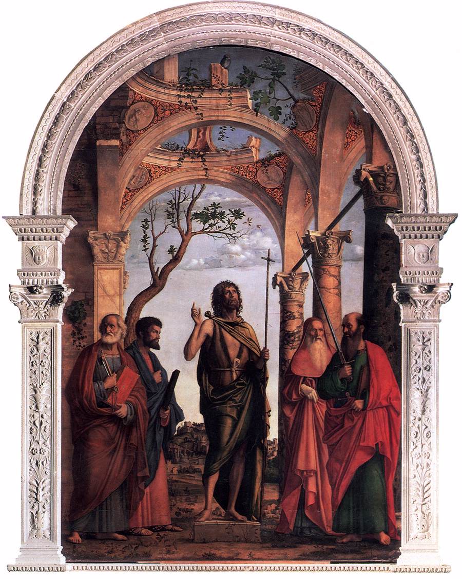 St John the Baptist with Saints