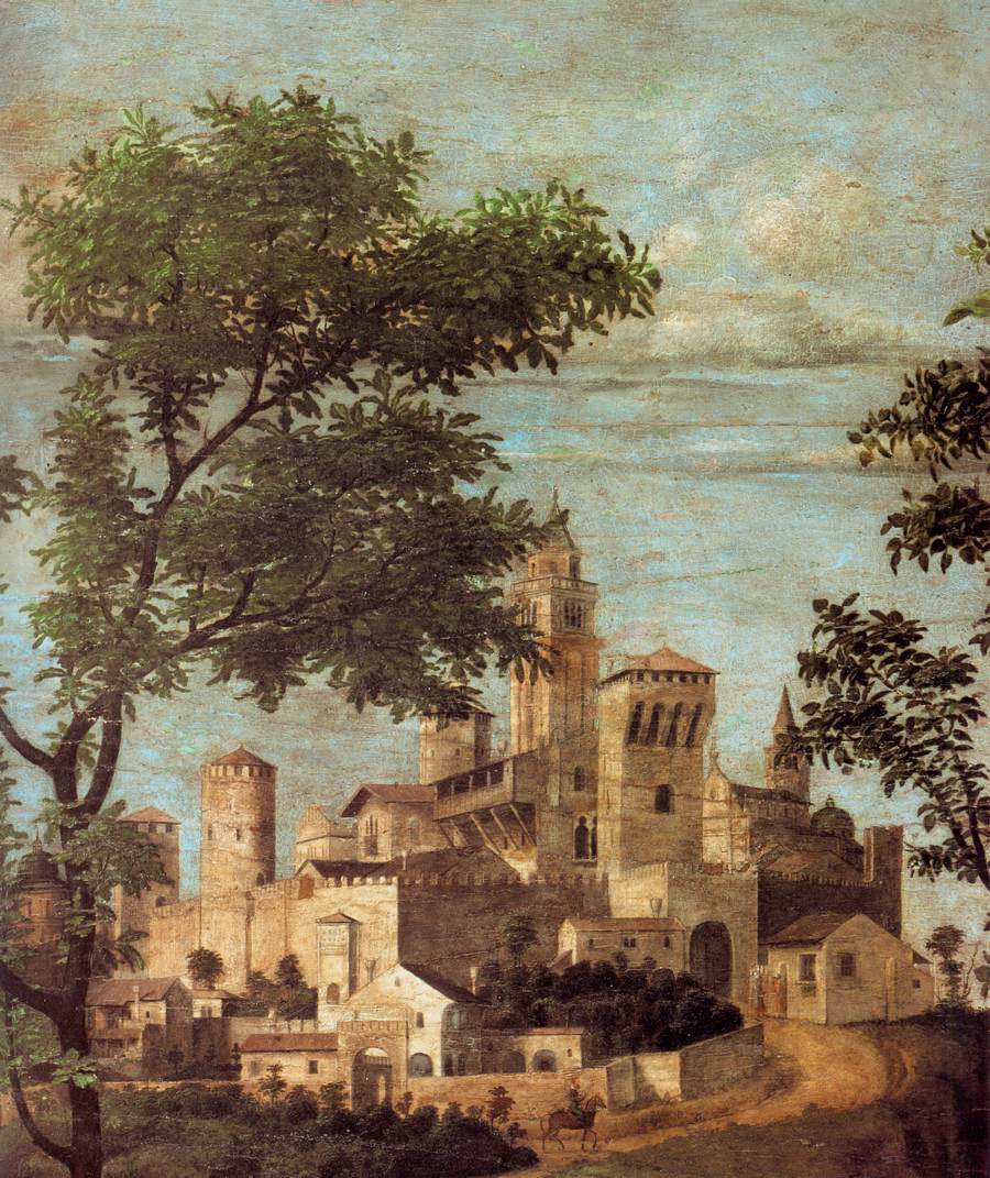 Madonna of the Orange Tree (detail)