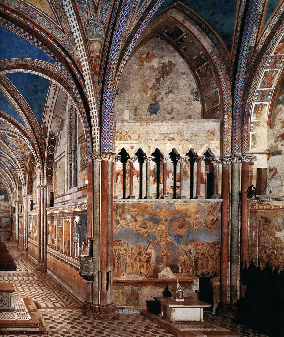 View of the transept