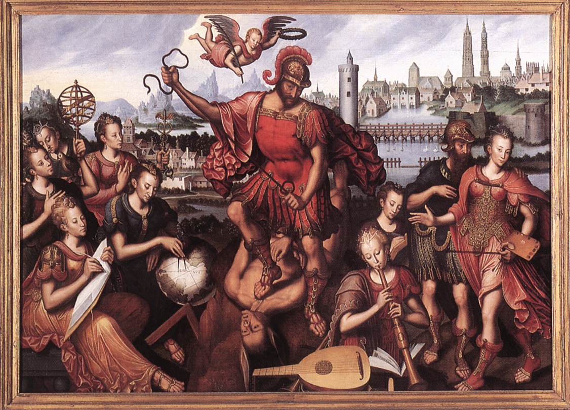 Mars Vanquishing Ignorance