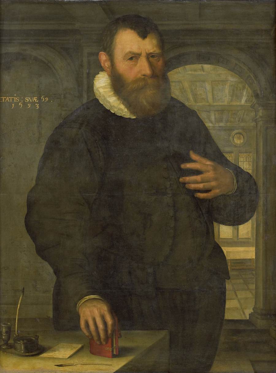 Portrait of Bartholomeus van der Wiere