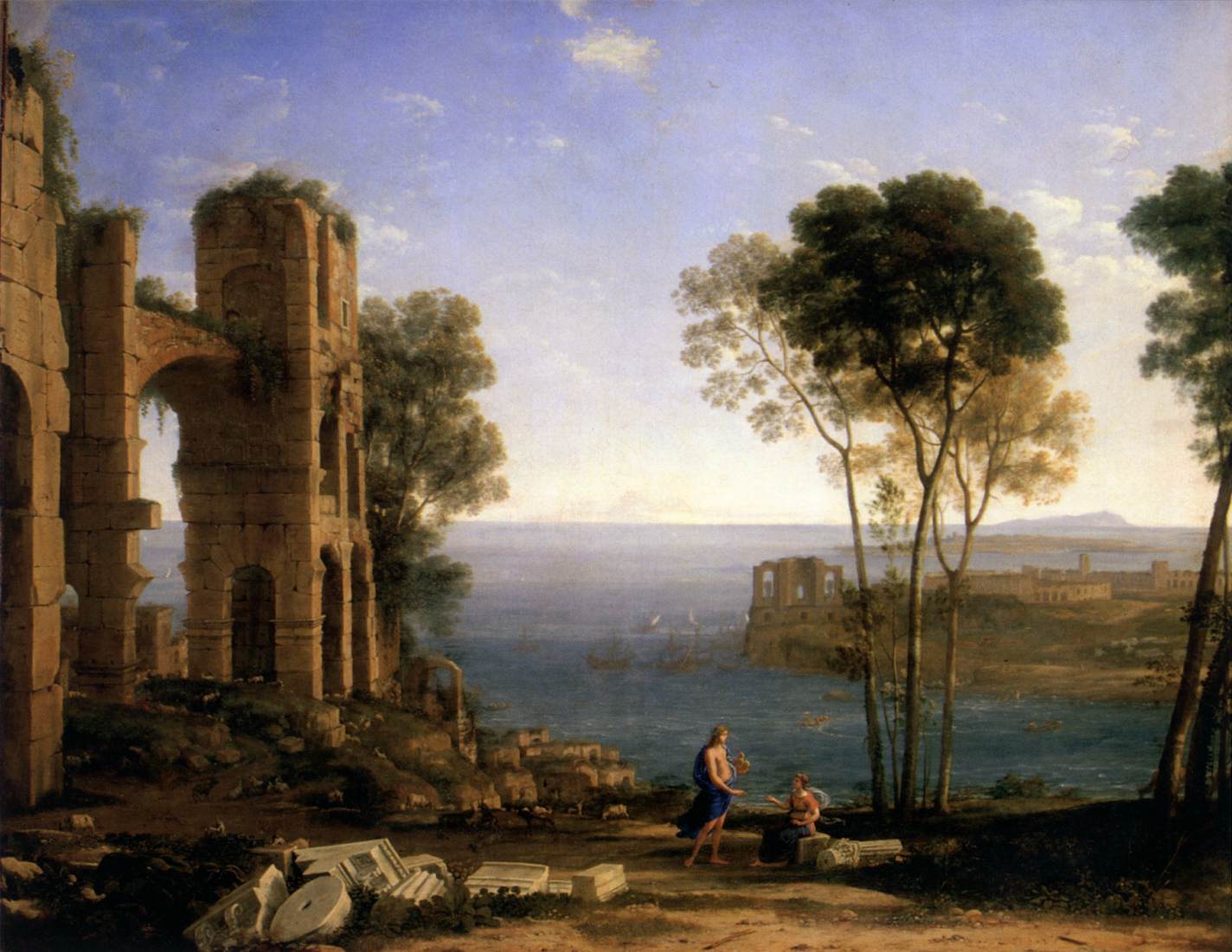 Landscape with Apollo and the Cumaean Sibyl