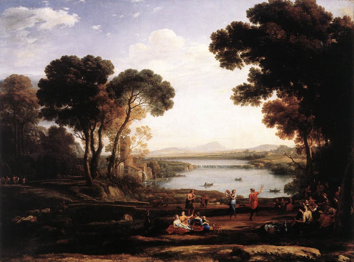 Landscape with Dancing Figures (The Mill)