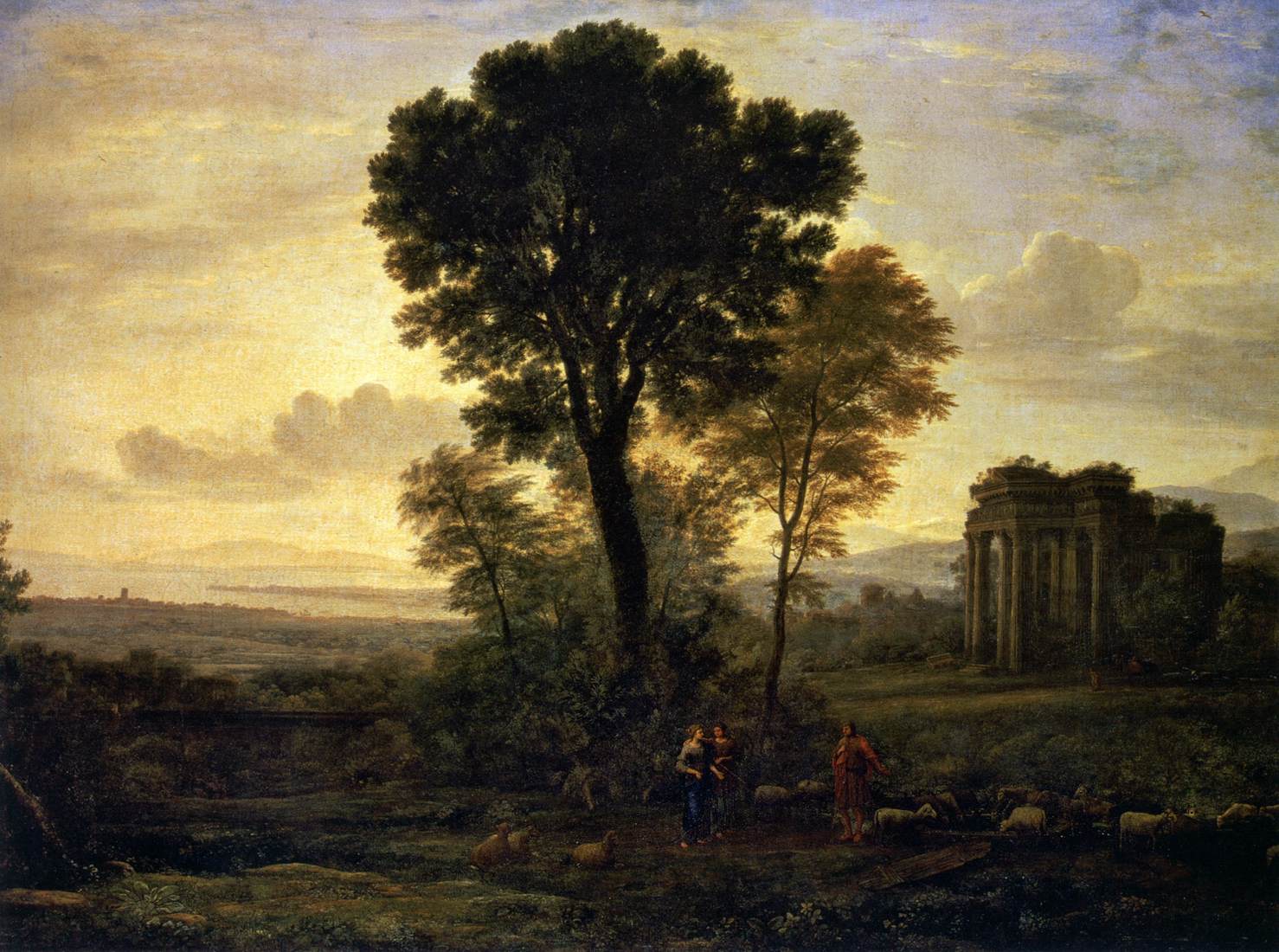 Landscape with Jacob and Rachel at the Well (Morning)