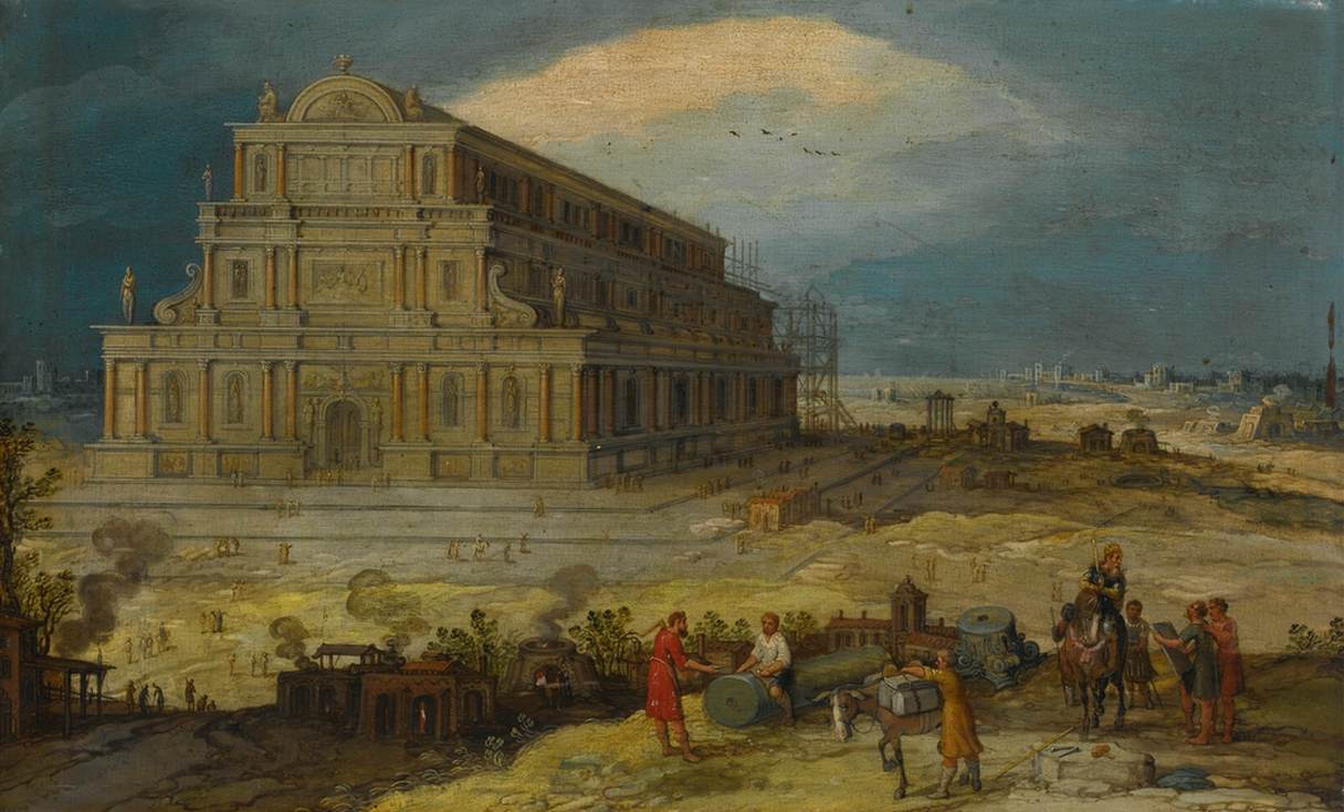 The Building of the Temple of Artemis at Ephesus