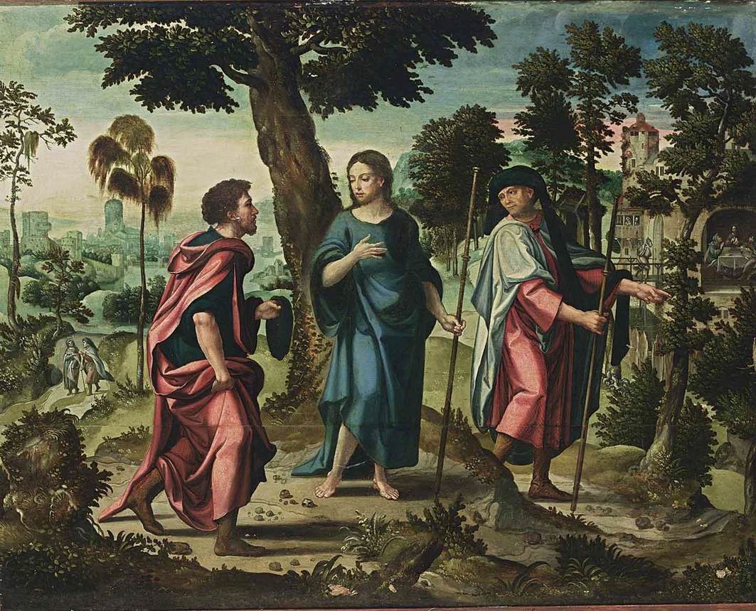 Christ and His Disciples on Their Way to Emmaus