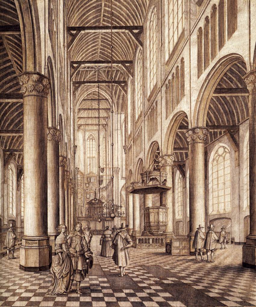 Interior of the Nieuwe Kerk, Delft