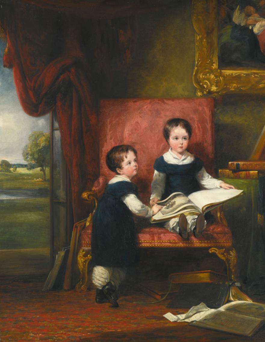Twin Sons of the 4th Duke of Newcastle