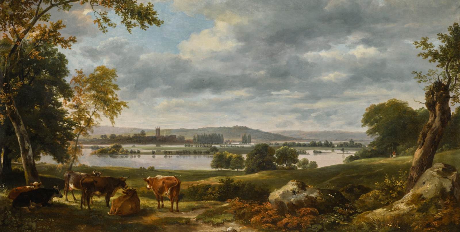 Dedham Vale with the River Stour in Flood