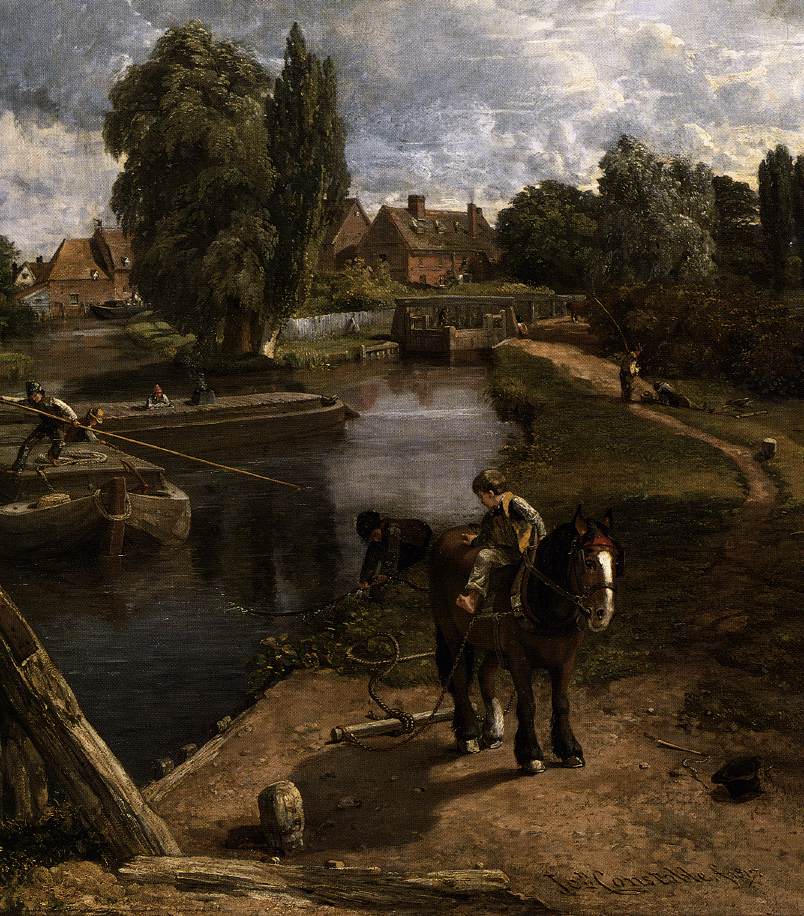Flatford Mill (detail)