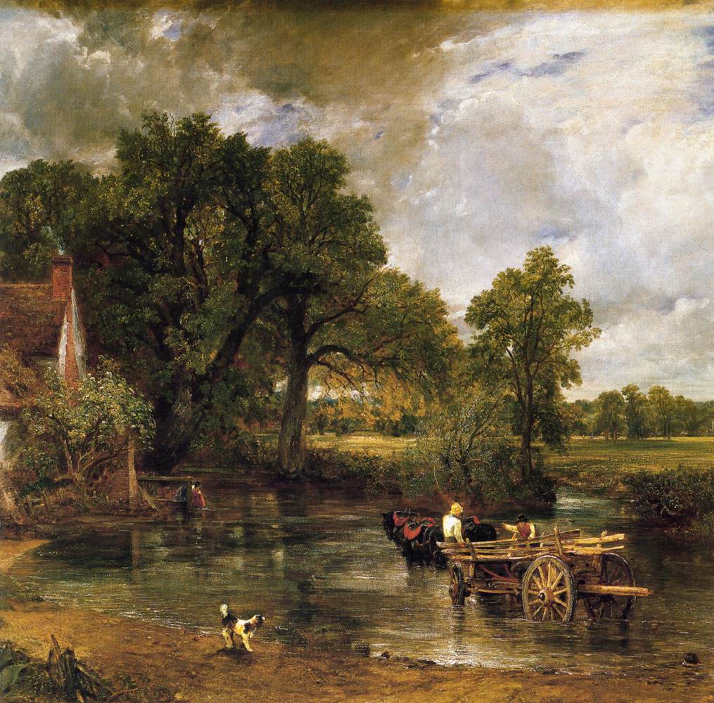 The Hay Wain (detail)