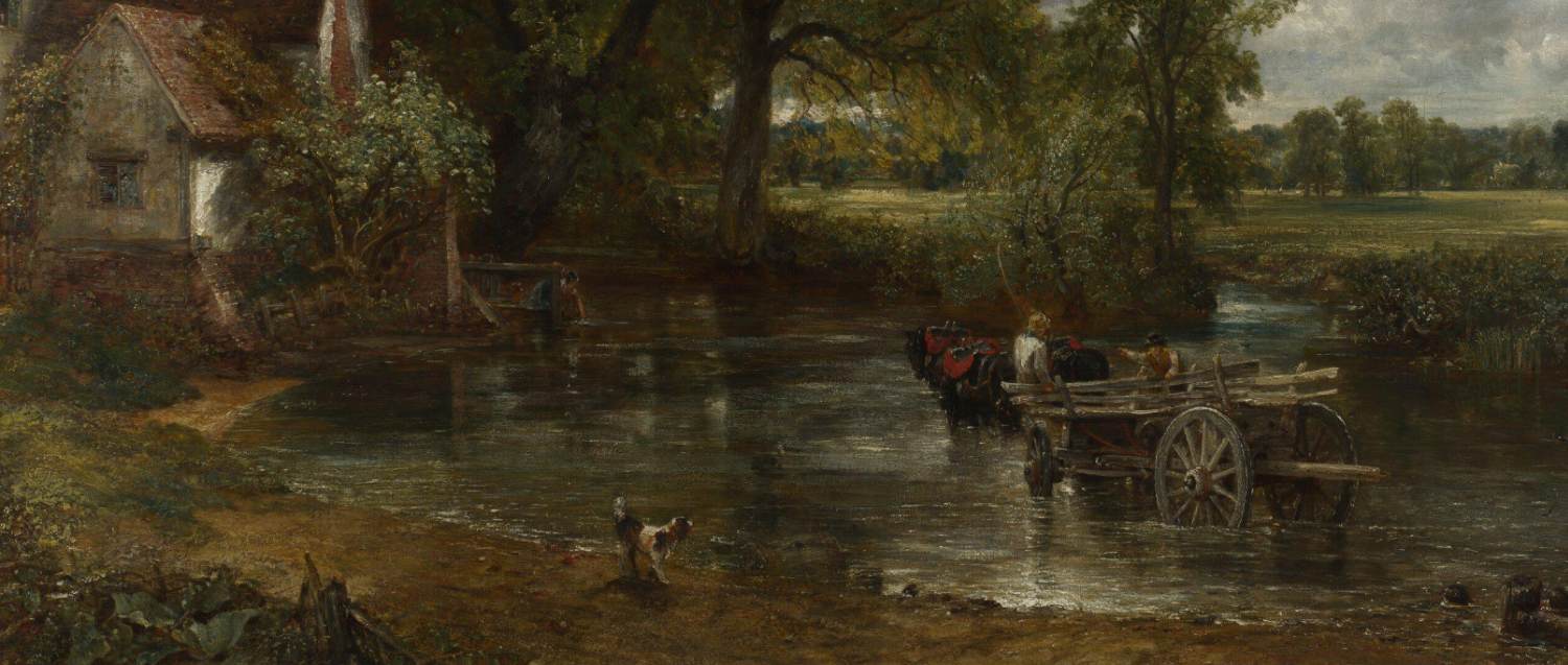 The Hay Wain (detail)