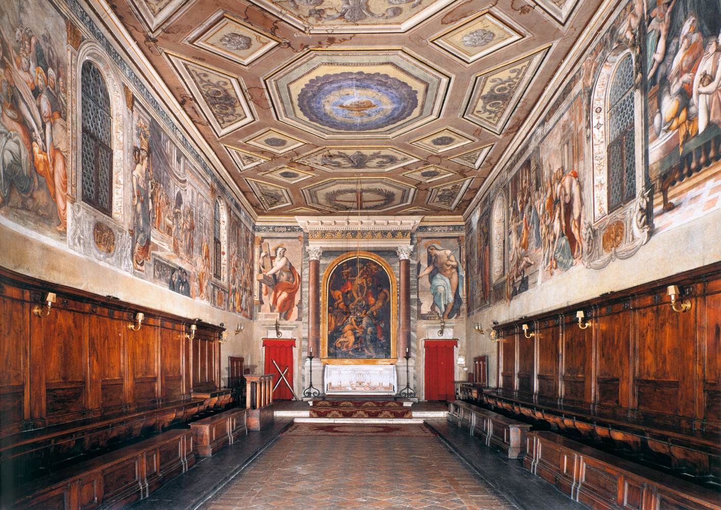 View of the oratory