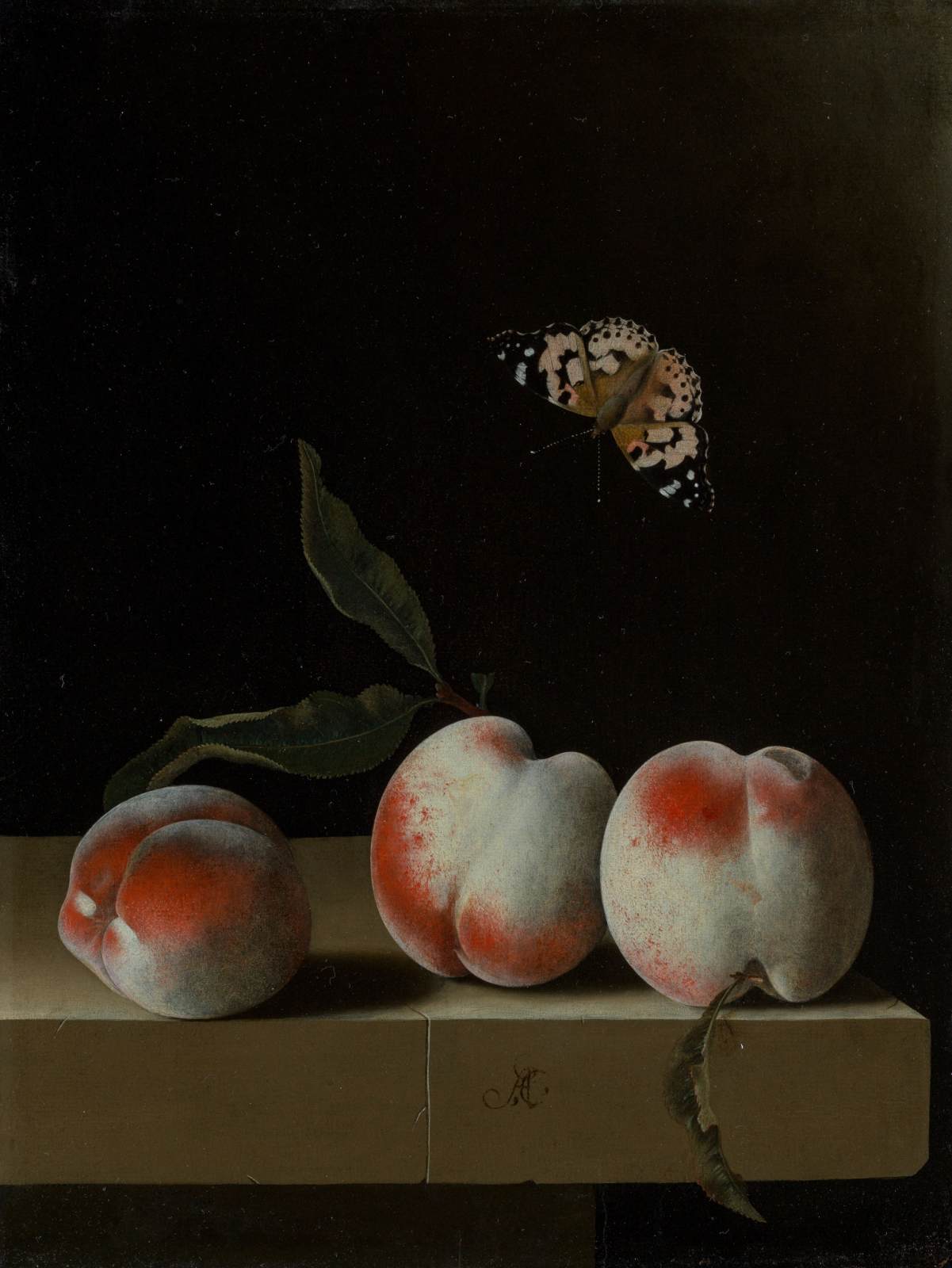 Still-Life with Peaches