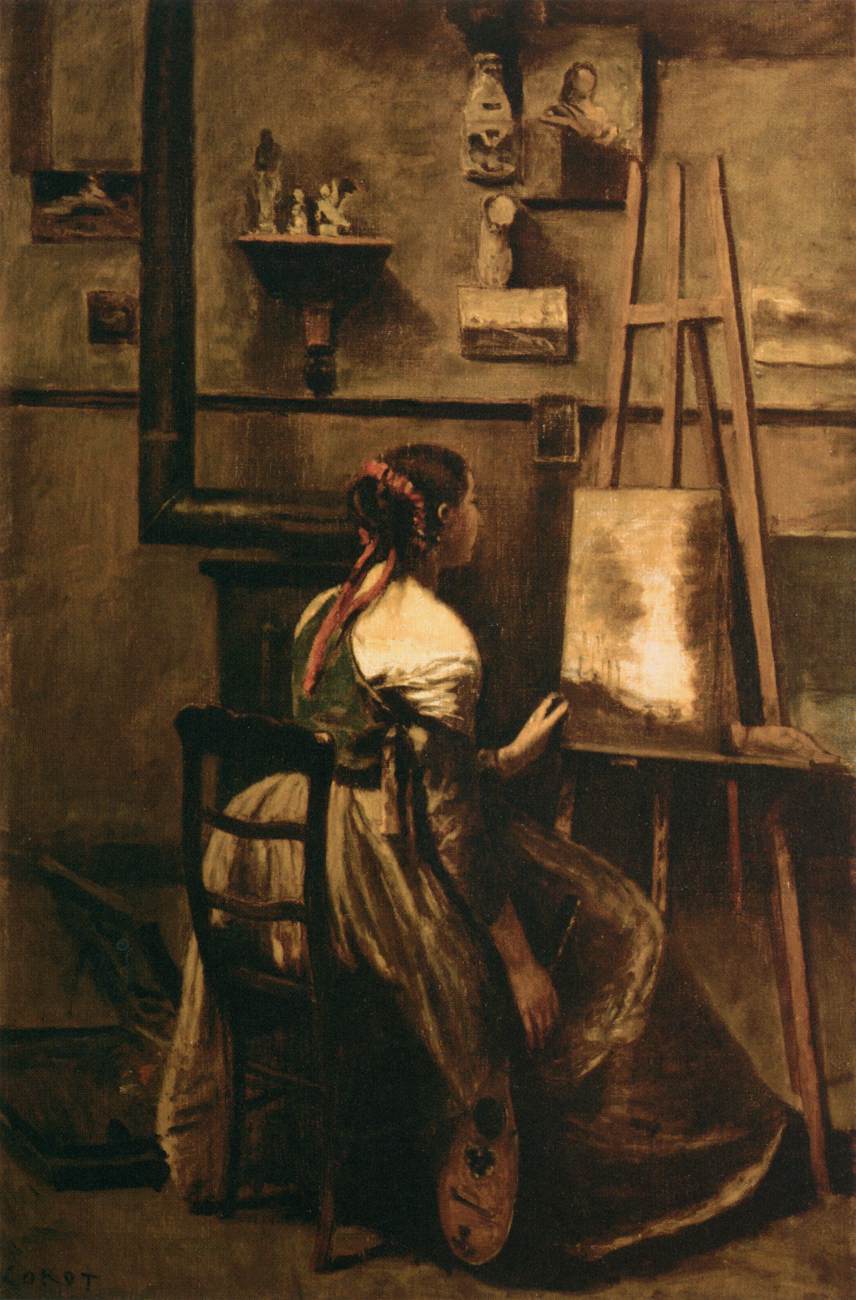 Corot's Studio