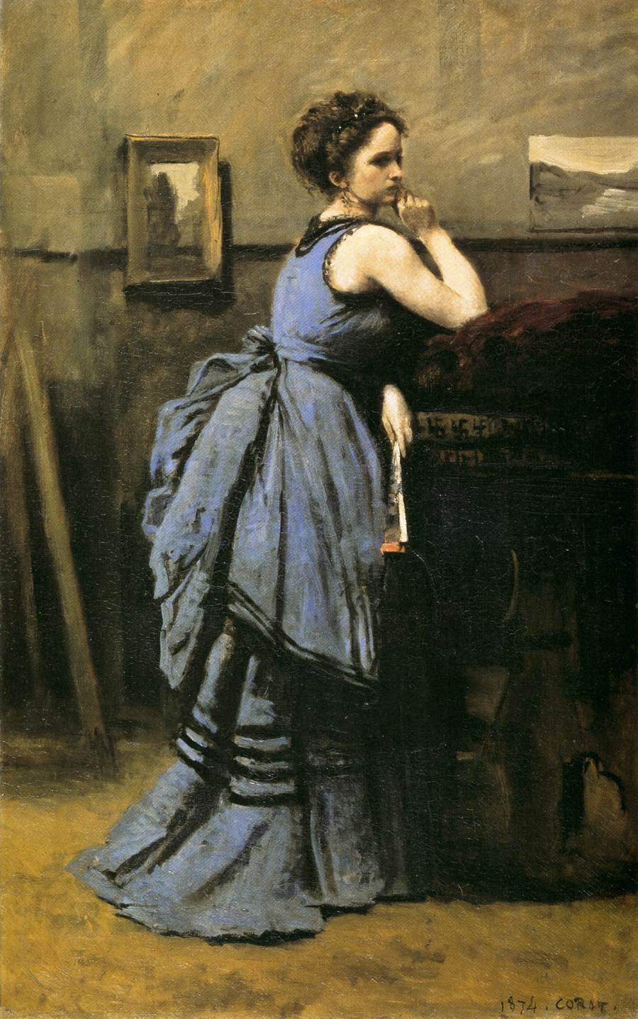 Lady in Blue