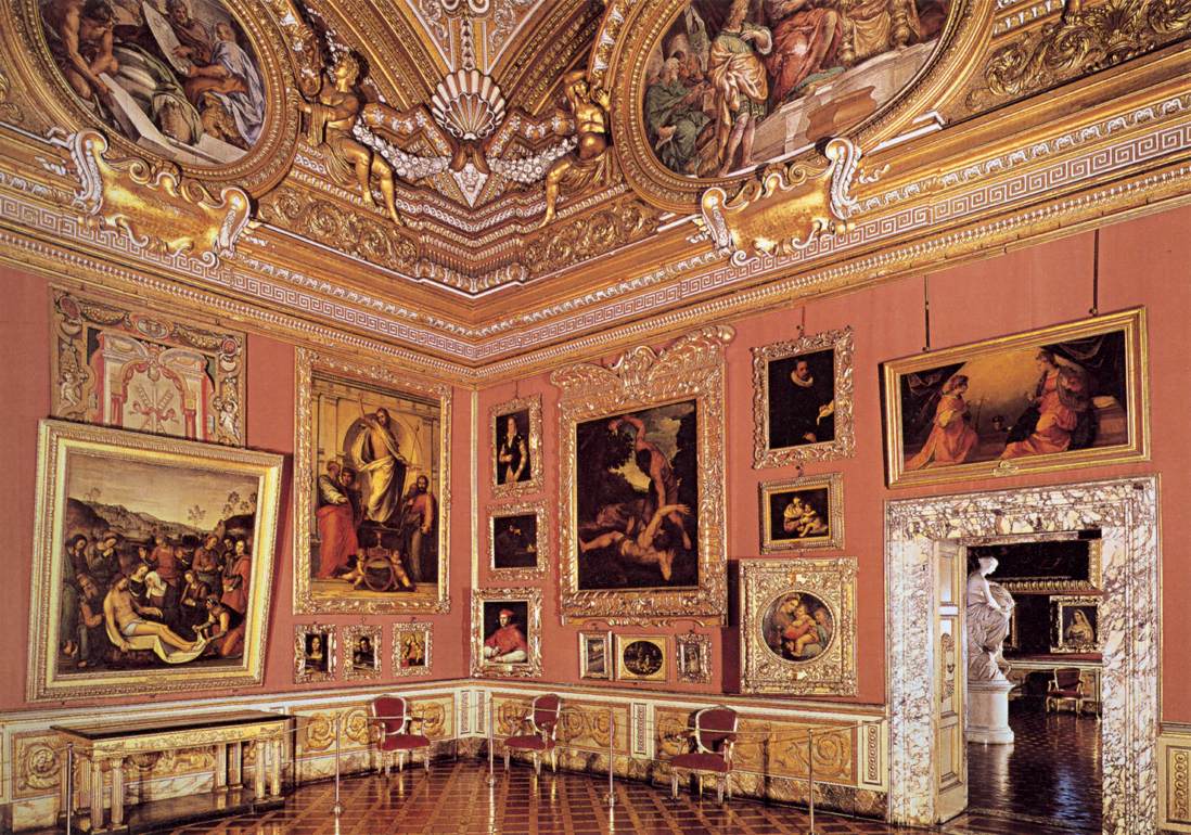 View of the Sala di Saturno